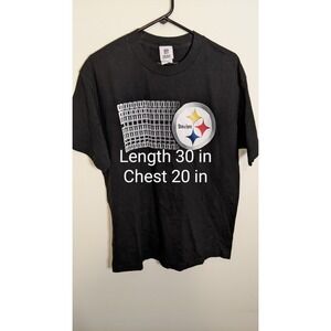 Pittsburgh Steelers Shirt Men's Large NFL Football Tee